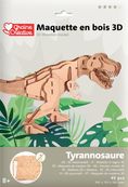 Maquette bois 3D T-Rex - 49 pièces - disponible dans différents modèles