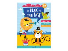 Qui veut s'amuser ? - Le bloc de mon âge 5 / 6 ans - livre de coloriage / d'activités