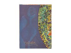Paperblanks Antoni Gaudi Collection Gaudi's Mosaics - Journal - reliure piquée - midi - 125 x 180 mm - 144 pages - papier ivoire - uni - gaudi's sun - couverture orange