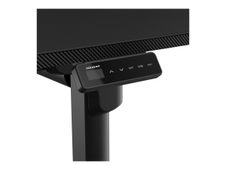 Bureau  Cougar E-GRAV 180 - Bureau gaming assis/debout - réglage électrique - L180 cm - noir