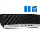 HP ProDesk 600 G4 - Unité centrale reconditionnée - SFF i5-8500 - 8Go RAM - 512Go SSD - Windows 11