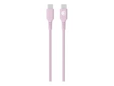 BIGBEN Connected - Câble USB-C pour 24 pin USB-C (M) - 3A/60W - 1.2 m - rose