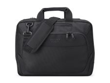Delsey Parvis Plus - Sacoche pour ordinateur portable - 300 x 410 x 120 mm - noir