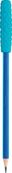 Maped Kidy Learn Concentration - Crayon HB2 - avec embouts à macher
