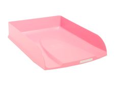Exacompta - Corbeilles à Courrier Horizontales Combo Styli Autentik - rose