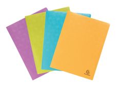 Exacompta - Protège-Documents en PP Recyclé Semi-Rigide Pop'N Co - 60 Vues - Couleurs Assorties 