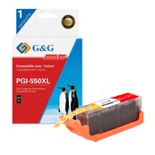 Cartouche compatible Canon PGI-550XL - noir photo - G&G