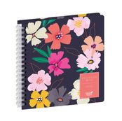 Agenda Année Civile - EXECUTIF SPIRALÉ FR - Couverture Daisy - Sauvage - 16x16 cm - Semainier - 13 mois de décembre à décembre - Quo Vadis