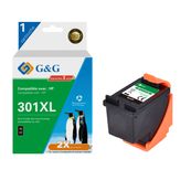 Cartouche compatible HP 301XL - noir - G&G