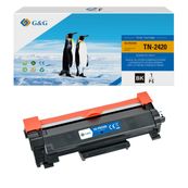 Cartouche laser compatible Brother TN2420 - noir - G&G
