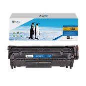 Cartouche laser compatible HP 12A - noir - G&G