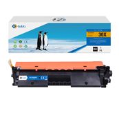 Cartouche laser compatible HP 30X - noir - G&G