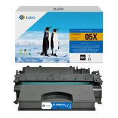 Cartouche laser compatible HP 05X - noir - G&G
