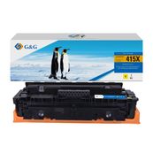 Cartouche laser compatible HP 415X - jaune - G&G