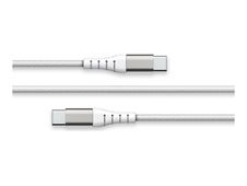 Force Power Lite - Câble USB-C pour 24 pin USB-C (M) - 3A/60W - 2 m - blanc