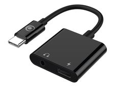 BIGBEN Connected - Adaptateur USB-C vers jack de casque / adaptateur de charge - 60W - noir
