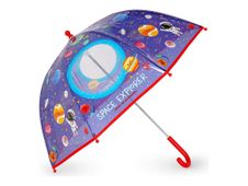 LEGAMI Dancin' in the Rain Space - Parapluie pour enfants - transparent, coloré