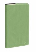 Agenda Année Civile - RANDONNEE RECYCLÉ Multilingue avec répertoire - Couverture Equology - Pamplemousse - 9x12,5 cm - Semainier - 13 mois de décembre à décembre - Quo Vadis