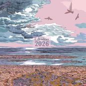 Calendrier 2026 BLUE ART EDITIONS "Pins" Suzie Q 30 X 30 cm