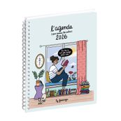 Agenda de bureau Gomargu 21S spiralé - 1 semaine sur 1 page - 15 x 21 cm - La vie - Exacompta