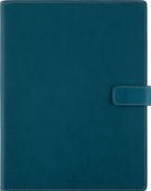 Agenda Milano - 1 semaine sur 2 pages - 22 x 28 cm - vert canard - Oberthur