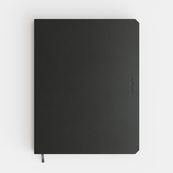 Agenda semainier de KEMPEN Ashblack – format L – noir – Brepols