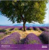 Calendriers 30x30cm 16 mois Aquarupella - Provence