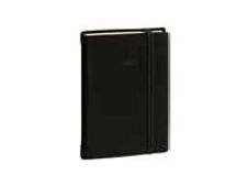 Quo Vadis Silk Daily Pocket Prestige ML - Agenda - 1 jour par page - reliure piquée - 85 x 130 mm - papier ivoire - couverture noire