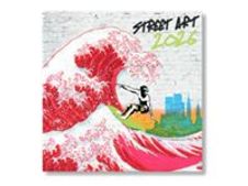 BLUE ART - Calendrier mensuel - Street Art - 300 x 300 mm