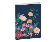 Exacompta Mini Labo EasyDay 21 - Agenda - 2026 - 1 jour par page - livre de poche - 150 x 210 mm - papier blanc - couverture bleue