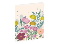 Exacompta Mini Labo EasySlim 15 - Notebook - A5 - 32 feuilles / 64 pages - couverture ivoire