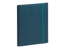 Exacompta All-In-One Horizons - Agenda de bureau - 2026 - semainier - reliure à anneaux métalliques - 20S - 150 x 210 mm - sesame - canard bleu