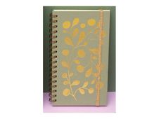 Exacompta Vegetal Horizons - Agenda semainier - 150 x 210 mm - couverture verte
