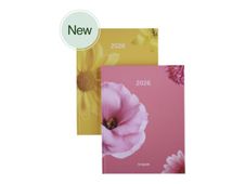Brepols Timing - Agenda de bureau - 171 x 220 mm - fleurish