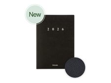 Brepols Essential - Agenda de bureau - 148 x 210 mm - urban - noir
