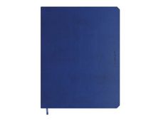 de KEMPEN - Agenda planificateur hebdomadaire - 170 x 220 mm - papier crème - bleu