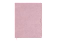 de KEMPEN - Agenda planificateur hebdomadaire - 170 x 220 mm - papier crème - rose