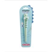 Un crocodile dans la trousse  Stylo fantaisie crocodile vert pour motiver les enfants à écrire -  Back2Fun.