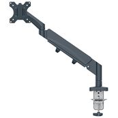 Leitz Ergo – Bras pour écran simple 17"-32"– Hauteur réglable & gain d’espace  – Gris foncé