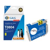 Cartouche compatible Epson T0804 Colibri - jaune - G&G