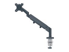 Leitz Ergo - Kit de montage (spring-assisted single arm) - pour Écran LCD - space saving - métal - gris foncé - Taille d'écran : 17"-32"