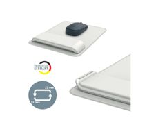 Leitz Ergo - Tapis de souris avec repose-poignets - adjustable - gris