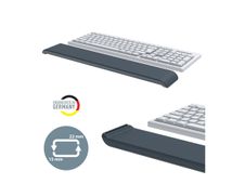 Leitz Ergo - Repose-poignet pour clavier - adjustable - gris foncé