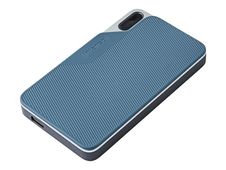 Intenso TX100 - SSD - 1 To - externe (portable) - USB 3.2 Gen 1x1 (USB-C connecteur) - gris-bleu