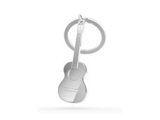 Metalmorphose - Porte-clés - guitar - alliage de zinc - chrome mat