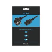 MCL - Câble d'alimentation - power IECC 13 - 2 m - noir