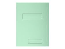 Exacompta Nature Future Jura 250 - Chemise à 2 rabats - pour A4 - capacité : 200 feuilles - vert (pack de 50)