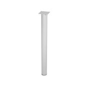 Pied de renfort Trend - H 69,5 cm - diam 6 cm - effet chromé