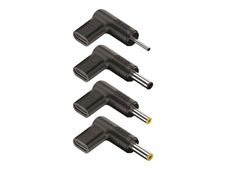 NGS BUD-AC - Kit adaptateur de connecteur d'alimentation - Alimentation USB (100 W) - noir