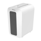 Fellowes Powershred LX65 - Destructeur de documents coupe croisée - 10 feuilles - Corbeille 22 litres - blanc